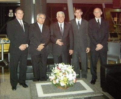 Abbas encontra-se com representantes da comunidade judaica de Recife