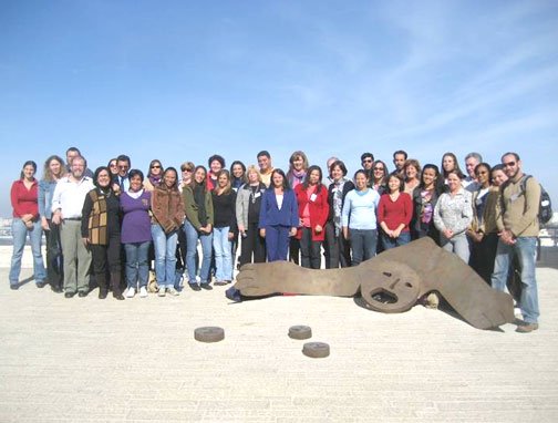 PROFESSORES BRASILEIROS EM CURSO NO YAD VASHEM EM JERUSALÉM