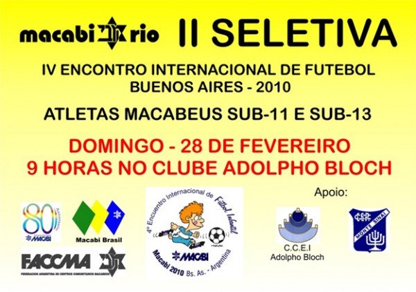 Futebol no Macabi