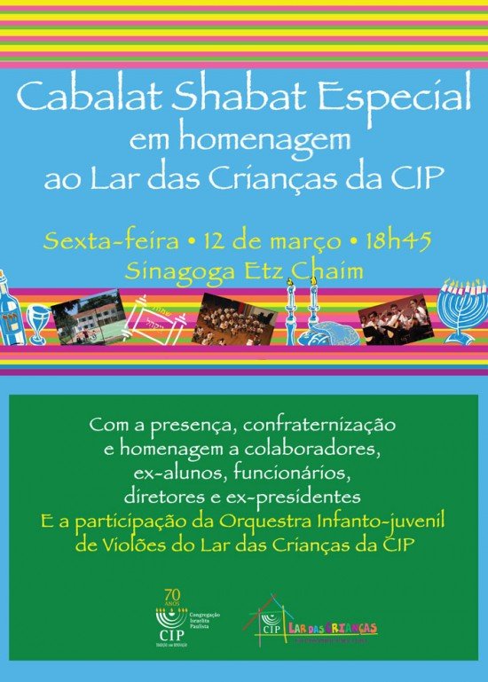 Shabat Especial na CIP