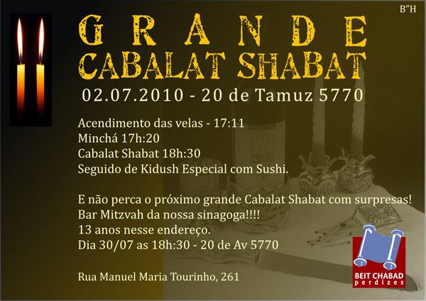 Shabat em Perdizes