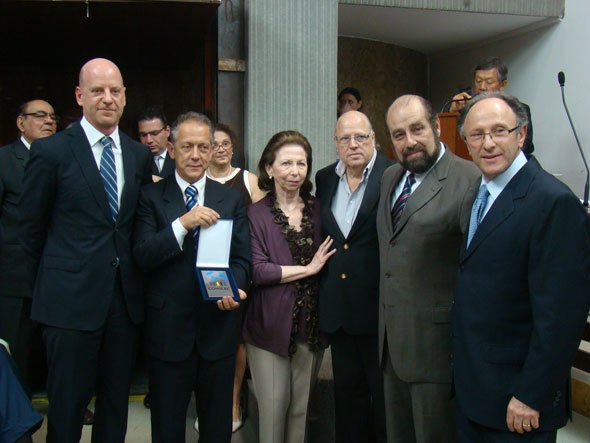 Gabriel Zitune recebe homenagem na Alesp