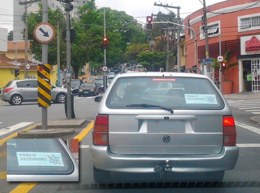 Antisemitismo nas ruas de São Paulo