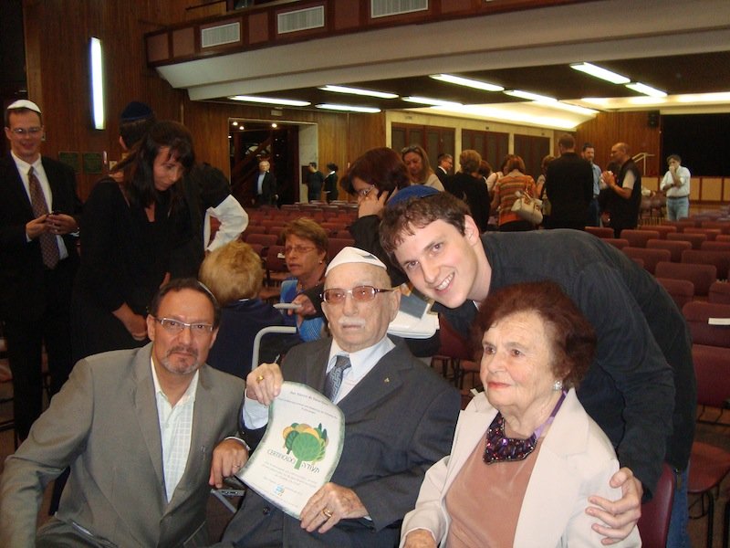 KKL na homenagem às vítimas do nazismo