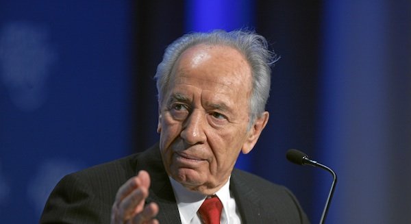 Shimon Peres: condolências à Santa Maria