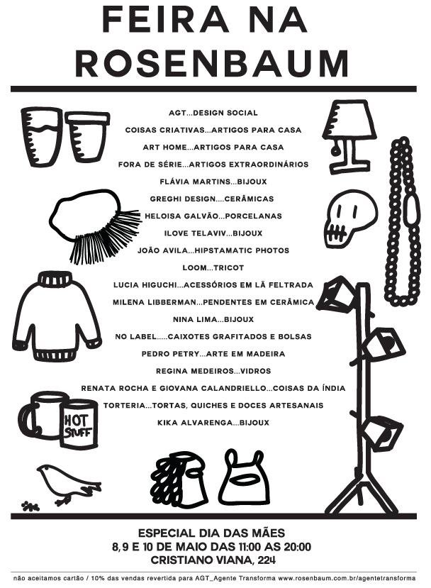 A feira criativa de Marcelo Rosenbaum