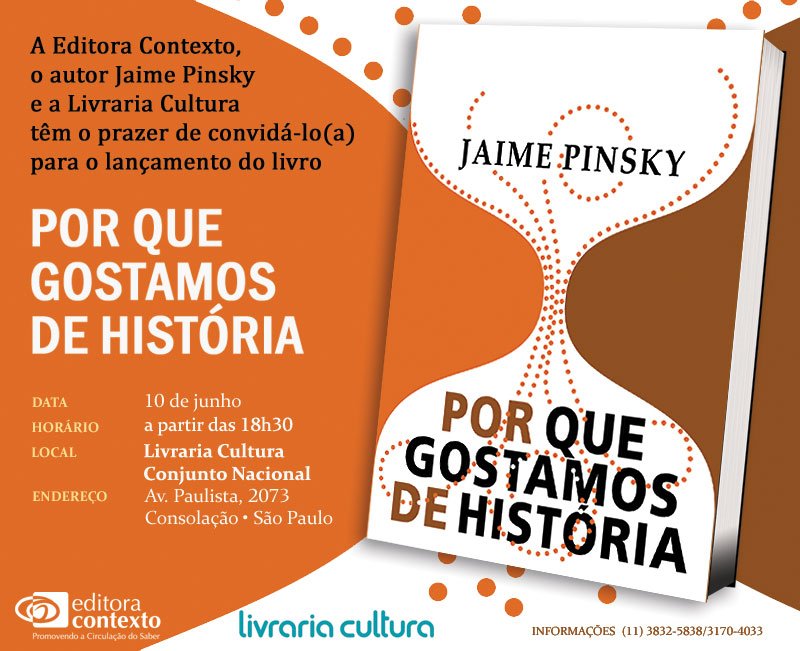 Por que gostamos de História