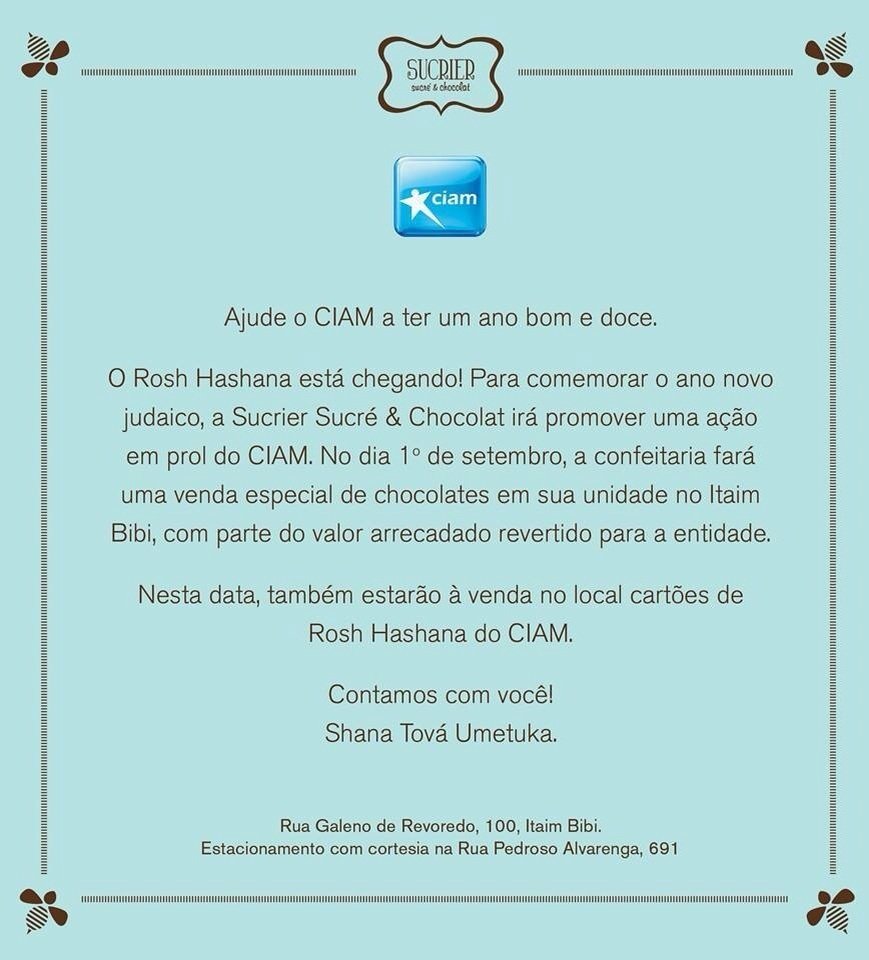 VENDAS EM PROL DO CIAM