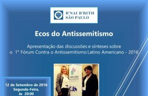 ECOS DO ANTISSEMITISMO