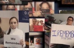 Acompanhe aqui as fotos da campanha #WeRemember