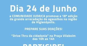 Mais de 300 jovens participarão de campanha da comunidade judaica para arrecadar agasalhos