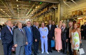 Presenças na passagem do cargo de Comandante-em-Chefe da Esquadra