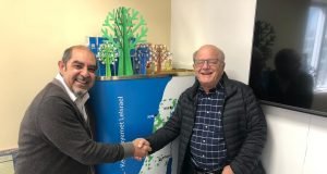 Hernan Felman , vice Presidente Mundial do KKL, esteve no Brasil para tratar da sucessão do presidente Eduardo El Kobbi