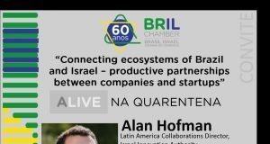 Alan Hofman, diretor do Israel Innovation Authority participa de live da Câmara Brasil-Israel