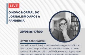 Joyce Pascowitch participa de live da Câmara Brasil-Israel