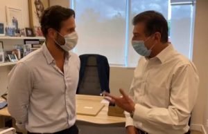 Presidente da Conib tem encontro com o deputado federal Marcelo Calero