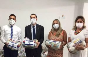 São Caetano recebe doação de 100 cestas básicas do Consulado de Israel