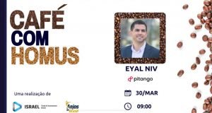 Edição de março do evento Café com Homus trará Eyal Niv, da Pitango