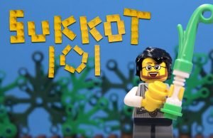 A festa de Sukkot dos bonecos da LEGO