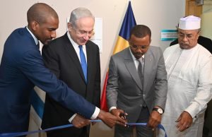 O primeiro-ministro Netanyahu e o presidente do Chade, Mahamat Idriss Deby Itno, inauguram a embaixada do Chade
