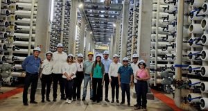 Em Israel, pesquisadores da Uece são recebidos na maior planta de dessalinização do mundo