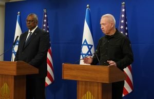 Ministros da Defesa de Israel e EUA se reúnem