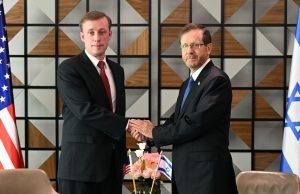 Presidente Isaac Herzog encontra-se com o Conselheiro de Segurança Nacional dos EUA, Jake Sullivan