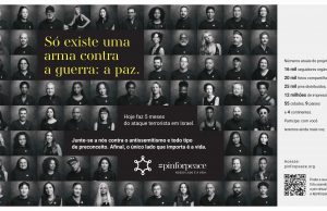 Agência Baila impulsiona movimento #PinForPeace em campanha