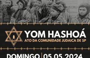 Comunidade judaica paulista homenageará sobreviventes do Holocausto