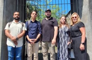 Comitiva visitou Cemitério Israelita de Cubatão