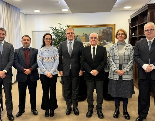 Procurador geral da justiça recebe membros do comitê jurídico da Fisesp e Conib