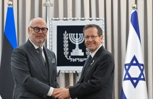 Presidente de Israel encontra-se com o Presidente da Estônia