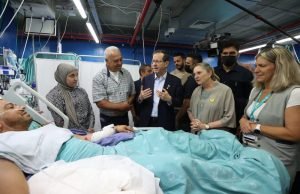 Presidente de Israel elogia a rápida mobilização em hospital subterrâneo