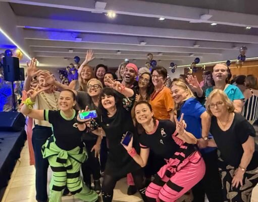 Confraternização 60+ reúne mais de 300 pessoas na Hebraica em uma tarde de alegria e celebração