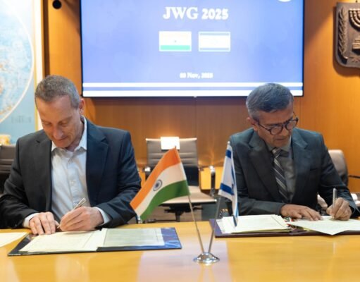 Israel e Índia assinam Acordo de Cooperação em Defesa