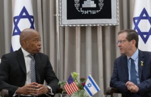 Presidente de Israel se reúne com o prefeito de Nova York
