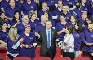 Presidente de Israel participa da celebração do recorde mundial de doadores de rim