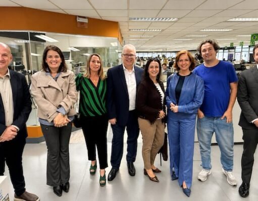 Fisesp visita redação do Estadão