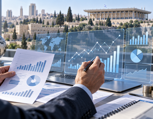 Ministério das Finanças publica os dados econômicos de Israel