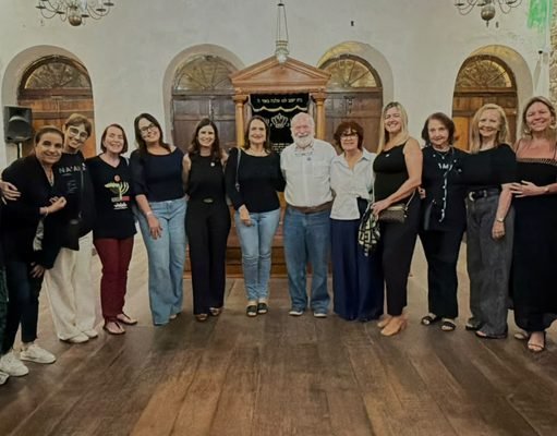 Recife: Comunidade judaica relembra 7 de Outubro na Kahal Zur Israel